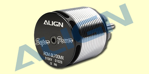 ALIGN 700MX Brushless Motor(510KV) RCM-BL700MX HML70M02