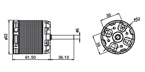 ALIGN 750MX Brushless Motor(450KV) RCM-BL750MX HML75M02