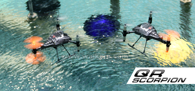 WALKERA QR Scorpion ARF 6 Rotors UFO without Transmitter 2.4GHz