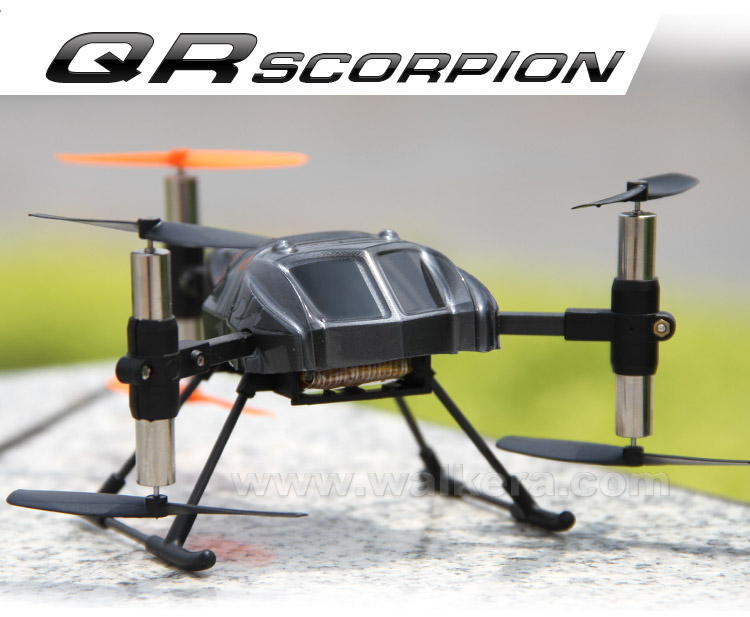 WALKERA QR Scorpion ARF 6 Rotors UFO without Transmitter 2.4GHz