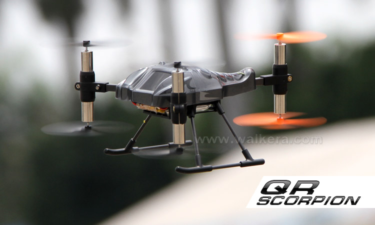 WALKERA QR Scorpion ARF 6 Rotors UFO without Transmitter 2.4GHz