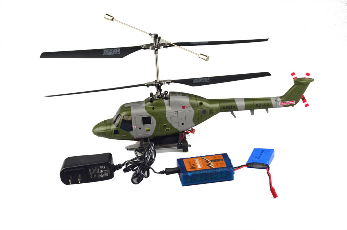 Hubsan H201F FPV Lynx Co-Axial 4CH Helicopter with 2.4Ghz Radio System RTF