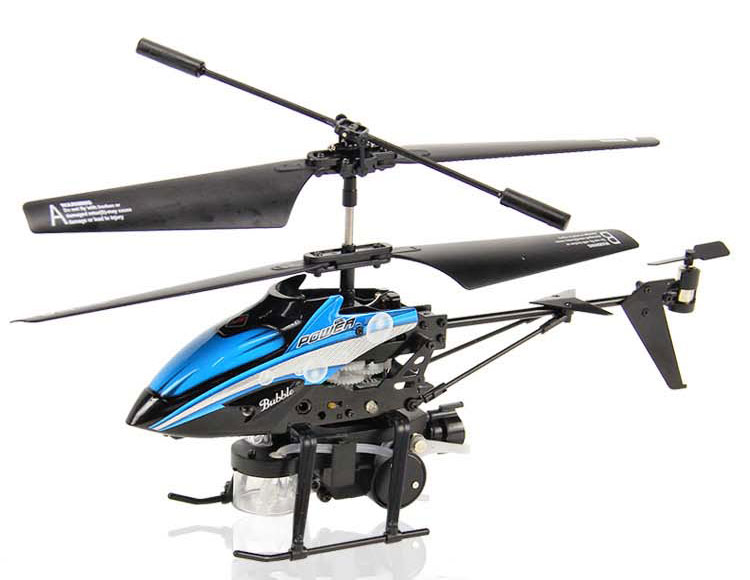 WL V757 Blow Bubbles RC Helicopter