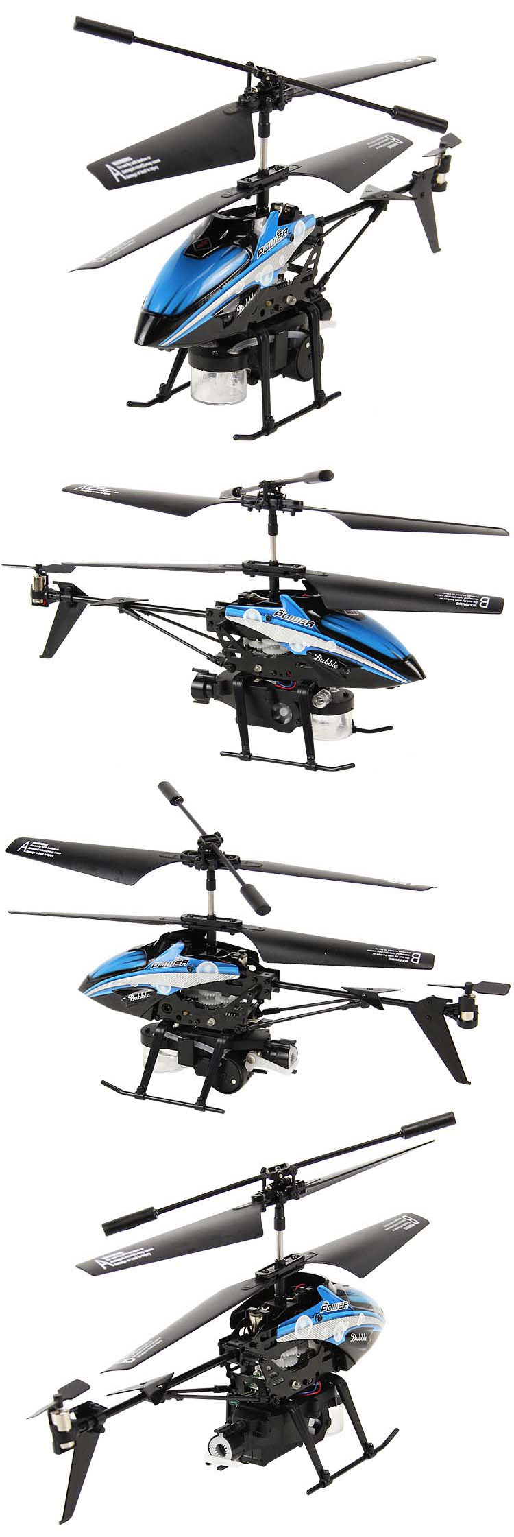 WL V757 Blow Bubbles RC Helicopter