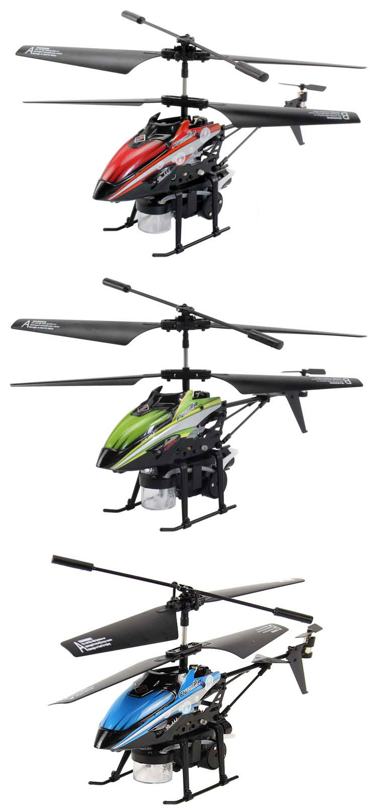 WL V757 Blow Bubbles RC Helicopter
