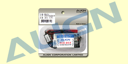 ALIGN 6A External BEC w/ 5.1V Two-way Step-down voltage regulator K10382A