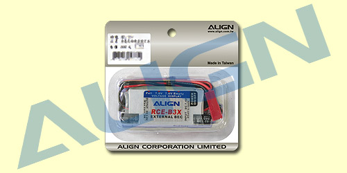 ALIGN 3A External BEC (including 5.1V Step-Down Voltage Regulator) RCE-B3X K10336A