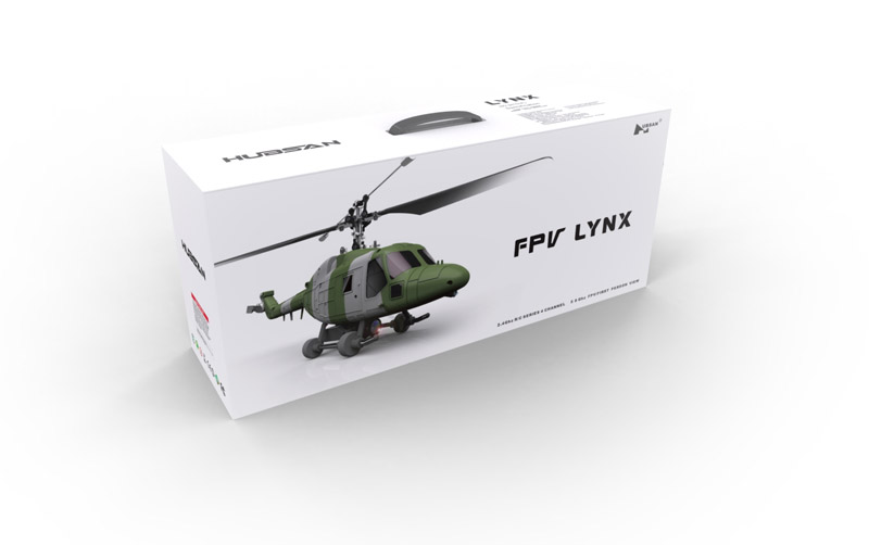 Hubsan FPV Westland Lynx Fixed Pitch 4CH helicopter with 2.4Ghz Radio System RTF H101F