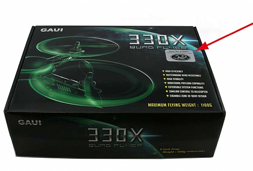 GAUI 330X-S Quad-Flyer 210001