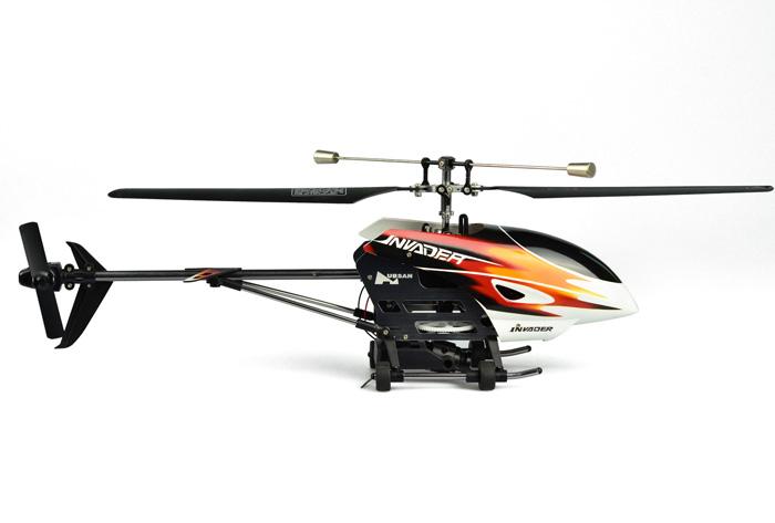 Hubsan FPV Invader Fixed Pitch 4CH Helicopter with 2.4Ghz Radio System RTF H102F
