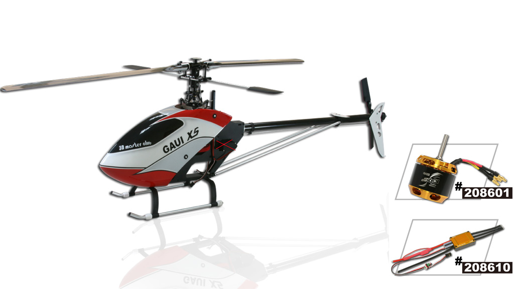Gaui X5 Lite RC Helicopter 208006