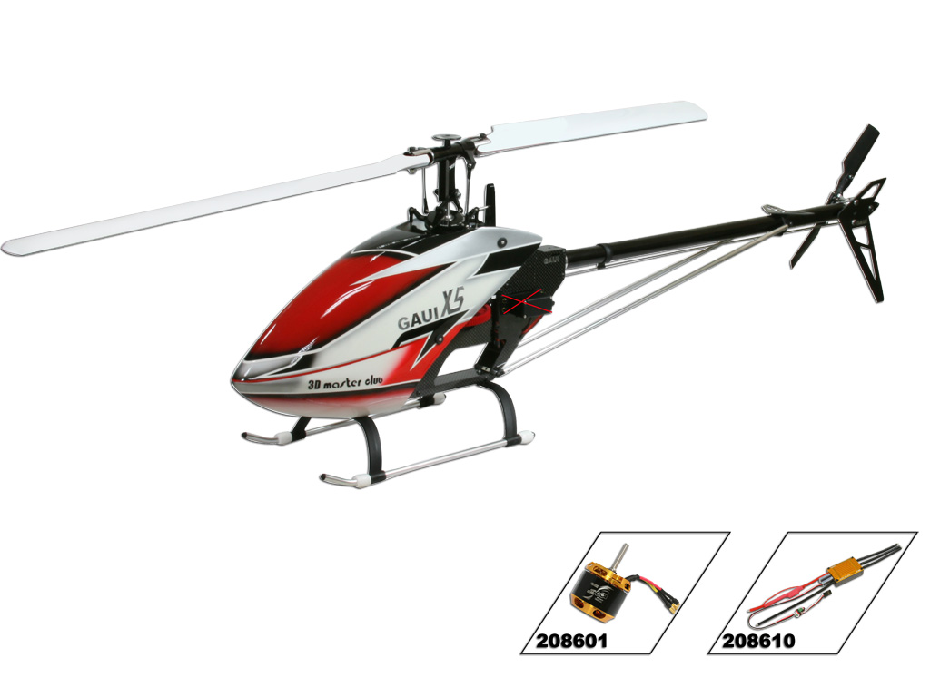 Gaui X5 FES kit RC Helicopter 208010