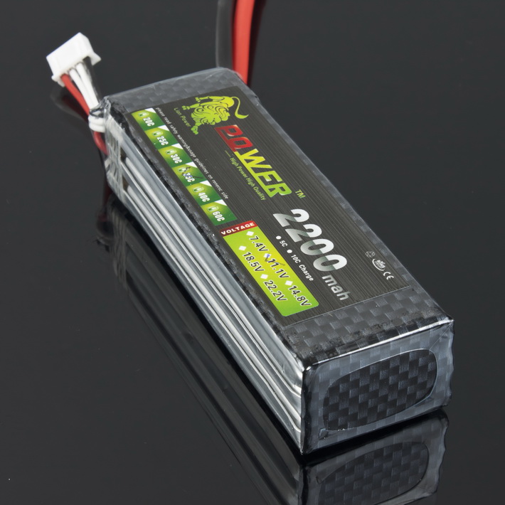 LION Power 11.1V 2200MAH 35C LiPo Battery BT693