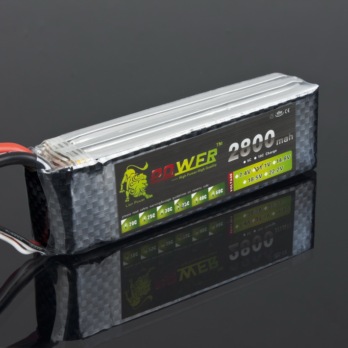 LION Power 11.1V 2800MAH 35C LiPo Battery BT699