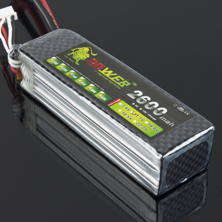 LION Power 11.1V 2600MAH 30C LiPo Battery BT697