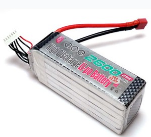 ACE 22.2V 2600mAh 25C LiPo Battery Pack 500 Helicopter