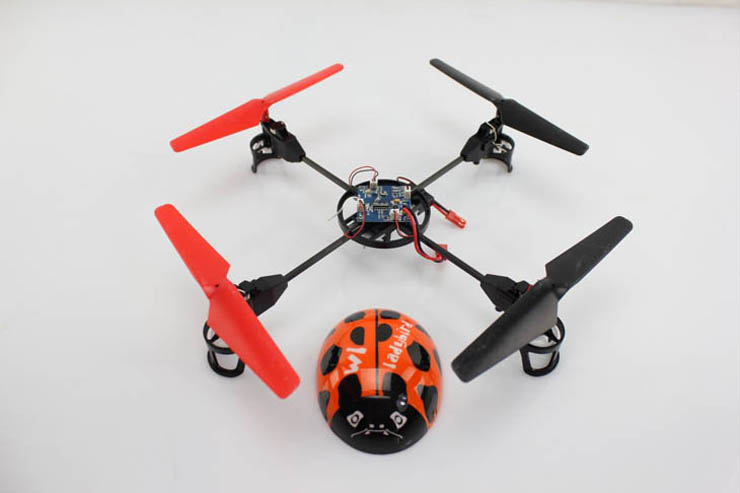 WL V929 Big Ladybird ARF 4-rotor Quadcopter UFO Without Transmitter