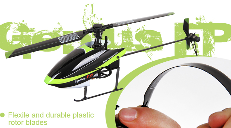 Walkera Genius FP RC Helicopter RTF Flybarless 4CH 2.4GHz Wiht 2402D Transmitter