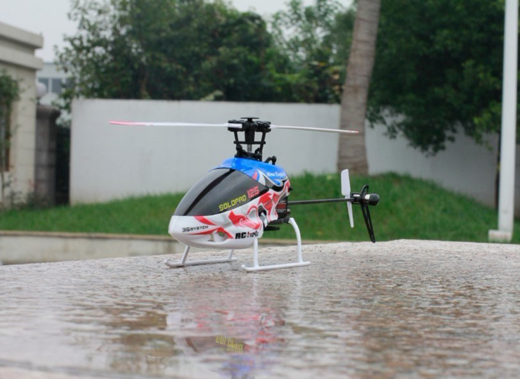 Nine Eagles solo pro 125A 2.4G 6CH Mini 3D Helicopter(include J6 transmitter)