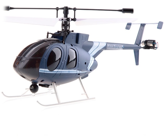 Nine Eagles Bravo SX 320A 4CH RTF Helicopter (Blue Edition 2.4 GHz )