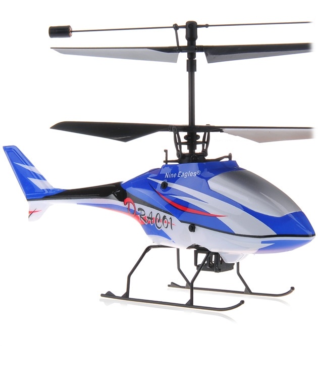 Nine Eagles Draco 210A helicopter 4ch RTF (Blue Edition 2.4 GHz )