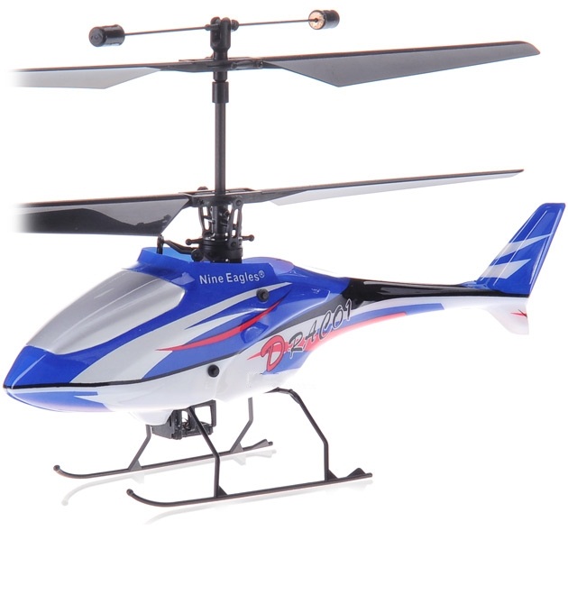 Nine Eagles Draco 210A helicopter 4ch RTF (Blue Edition 2.4 GHz )