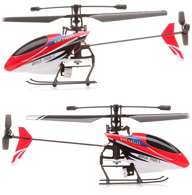 Nine Eagles Solo Pro 260A 4CH Helicopter ARF (Red Body Only)