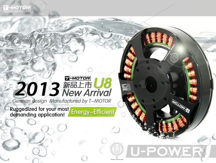 Details about  / Tiger Motor U8-13 135kv U-Power Professional Motor