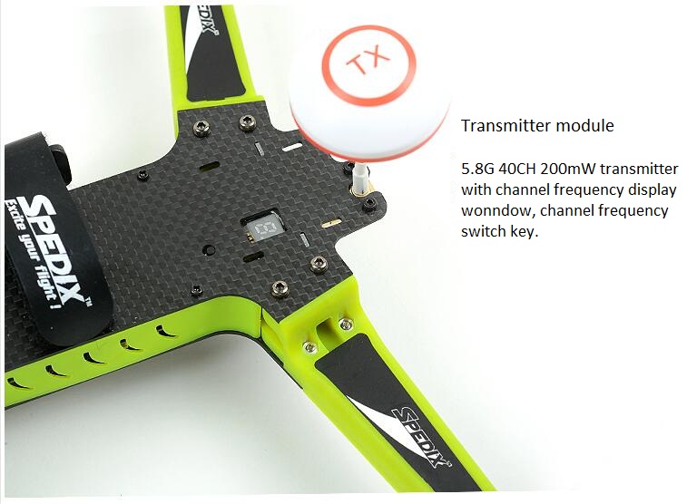 FMS S250 Pro BNF FPV Quadcopter Kit 280mm 4 Axis Drone Aerocraft with