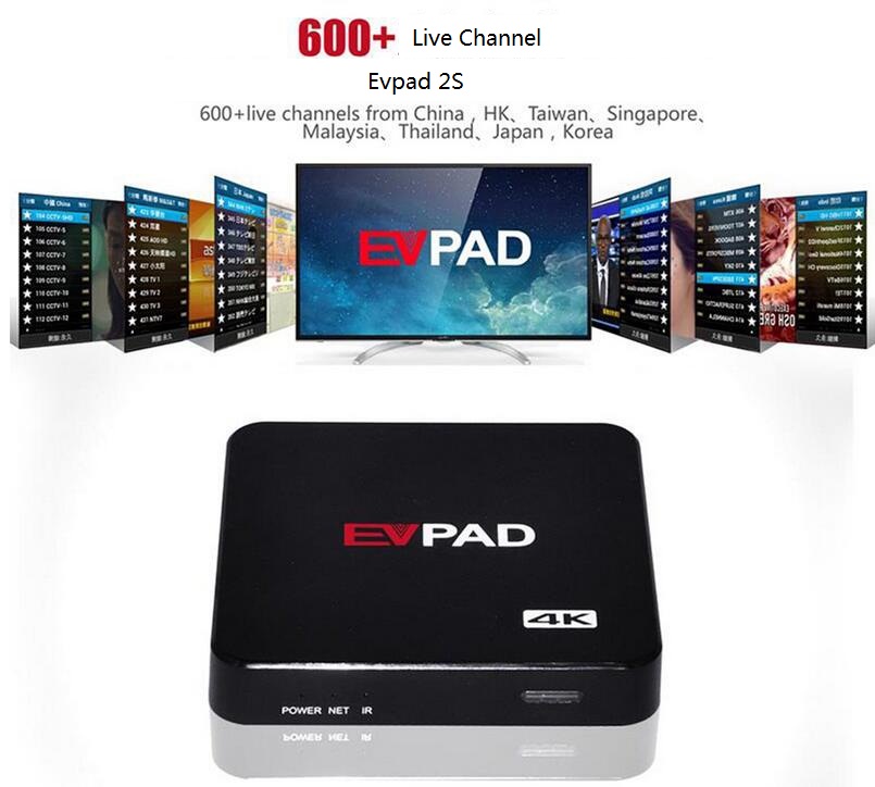 Evpad 2S IP TV Box Android 1G+8G Korean Receiver 600+ Channel Live