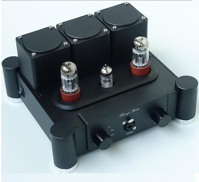 6SN7X2+12AX7 Hi-End Class A Pure Tube Headphone Amplifier HiFi Stereo