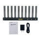 XW25MINI LED Spectrum Light Pickup Voice Control Music Spectrum Desktop Rhythm Light with Aluminum Alloy Base