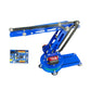 3DOF Assembled Mechanical Robotic Arm for Contest & Teaching with Optional Control Board, Air Pump & Gripper