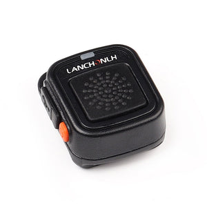 LANCHONLH Wireless Ring PTT Transmitter for Bluetooth HG-UV78/79 Walkie Talkie 1 or 2 Buttons