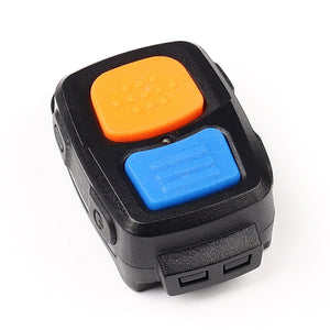 LANCHONLH Wireless Ring PTT Transmitter for Bluetooth HG-UV78/79 Walkie Talkie 1 or 2 Buttons