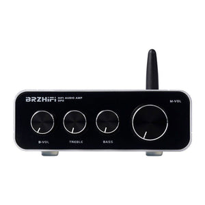 BRZHIFI DP2 HiFi Audio Amp Desktop 2.1 Channel 50Wx2+100W Power Amplifier TPA3116 Dual Chip BT5.3