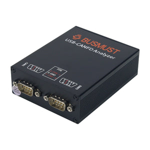CANFD-X2R Dual Channel USB CAN/CANFD Analyzer Recorder 480Mbps High Speed USB2.0 HS Support Offline Working Mode