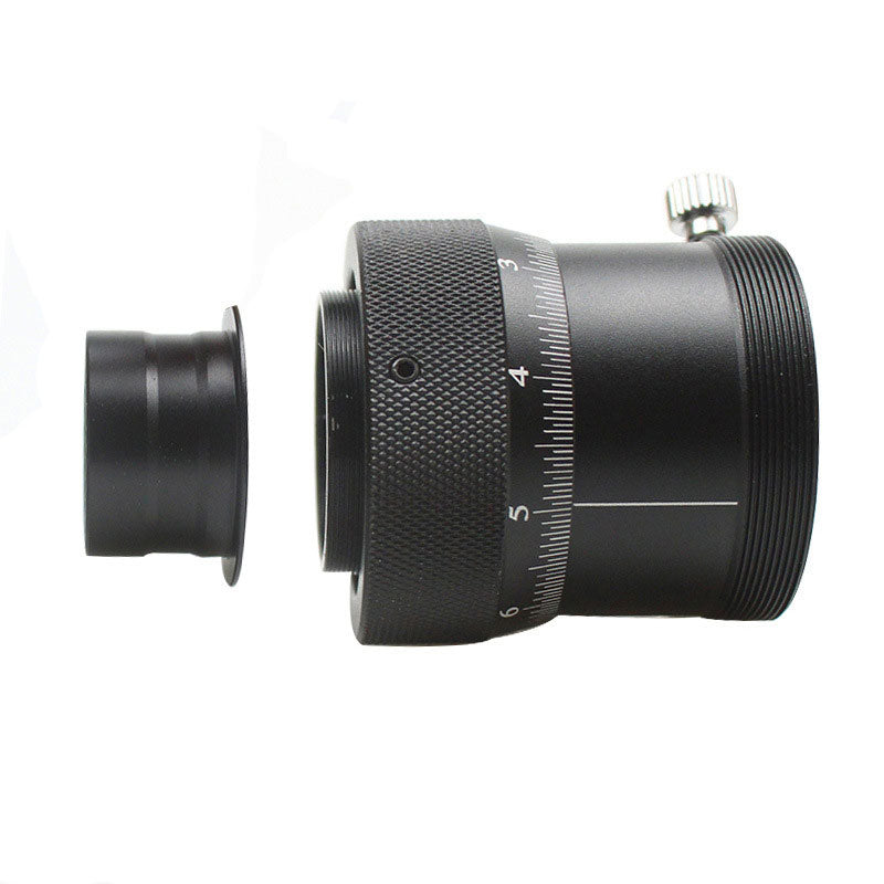 TeSeek Portable 1.25-Inch M31+M42 Double Thread High Precision Telescope Focuser 10MM Focusing Stroke for Guidescope/Finderscope