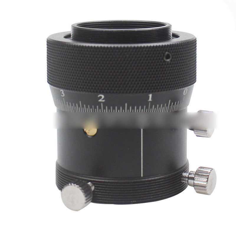 TeSeek Portable 1.25-Inch M42 to Inner M42 Double Thread High Precision Focuser 10MM Focusing Stroke for Astronomical Telescope