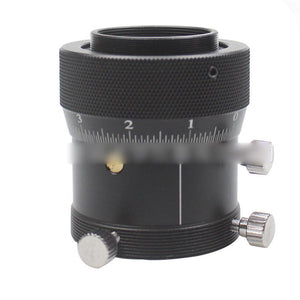 TeSeek Portable 1.25-Inch to SCT Double Thread High Precision Focuser 10MM Focusing Stroke for Astronomical Telescope