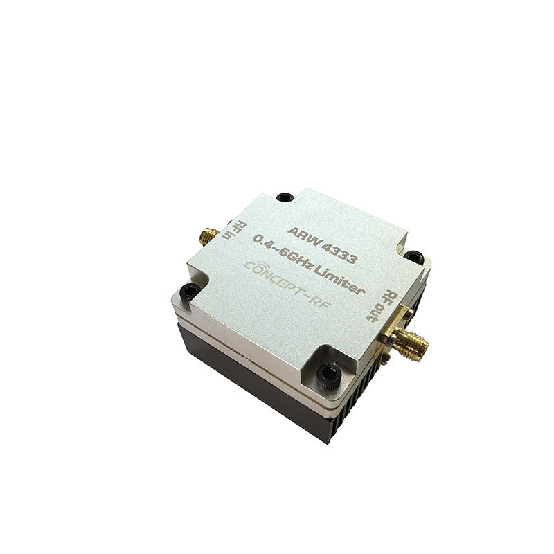 ARW4333 0.4-6GHz RF Wideband Amplitude Limiter 42dBm Continuous Wave 48dBm Pulse for Radios and Antennas