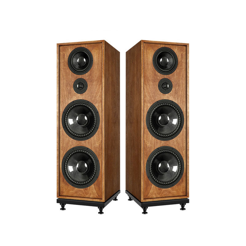 2PCS UOTANG T806 300W Passive Floor Standing Speakers 10-Inch 3-Way HiFi Fever Grade Loudspeakers