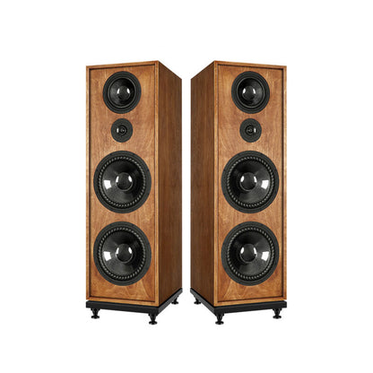 2PCS UOTANG T806 300W Passive Floor Standing Speakers 10-Inch 3-Way HiFi Fever Grade Loudspeakers