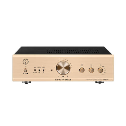 UOTANG MK9100 Integrated Tube Preamplifier High-End Hifi Pure Vacuum Tube Preamp with 7 Tubes