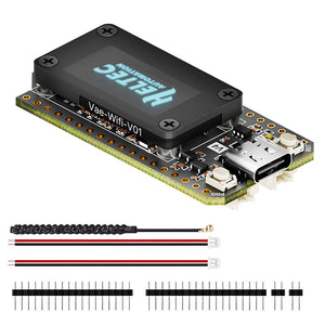 HELTEC Automation WiFi LoRa 32 (V4) ESP32 SX1262 Meshtastic 0.96-Inch OLED Solar Powered 863-928MHz Optional GPS