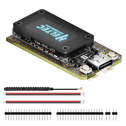HELTEC Automation WiFi LoRa 32 (V4) ESP32 SX1262 Meshtastic 0.96-Inch OLED Solar Powered 863-928MHz Optional GPS