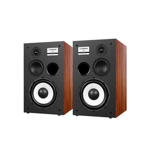 2PCS UOTANG T801 150W High Fidelity Passive Bookshelf Speakers 8-Inch High-End 3-Way Speakers for Home
