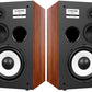 2PCS UOTANG T801 150W High Fidelity Passive Bookshelf Speakers 8-Inch High-End 3-Way Speakers for Home