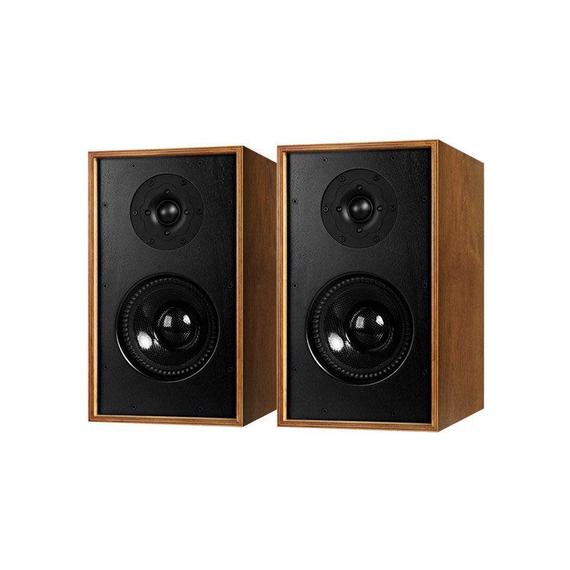 2PCS UOTANG T602 150W Passive Bookshelf Speakers 2-Way Carbon Fiber Speakers with Birch Plywood Enclosure