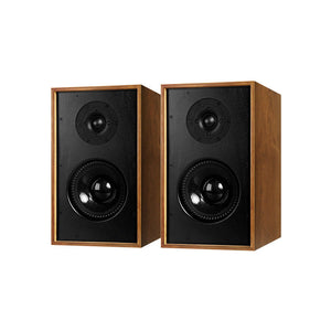 2PCS UOTANG T602 150W Passive Bookshelf Speakers 2-Way Carbon Fiber Speakers with Birch Plywood Enclosure